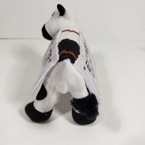 Chick-fil-A Cow Advertising Plush Toy Eat More Chikin Sign 6 inch - Picture 4 of 6